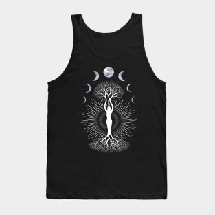 Phase Depression Moon Phase Mood Yoga Gift Tank Top